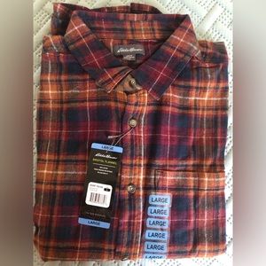 Eddie Bauer Men’s Flannel Shirt NWT